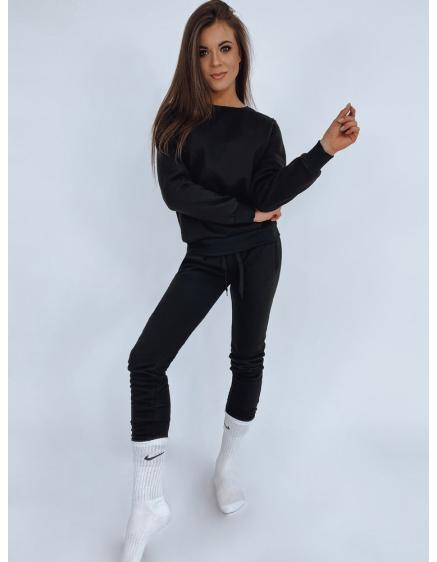 Komplet teplákový FITT dámsky čierne