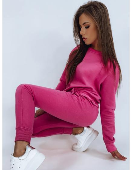 Dámská tepláková souprava růžová FITT 