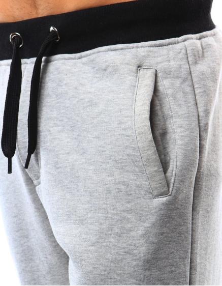 Szürke férfi melegítőnadrág szűk derékkal