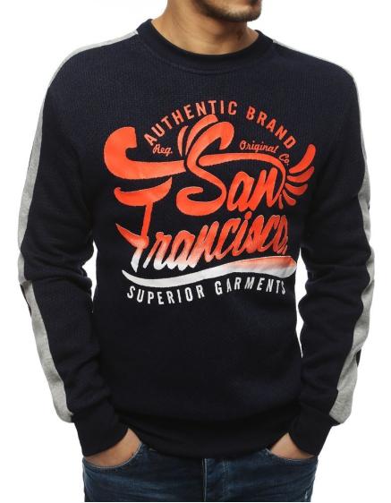 Pánská mikina STYLE tmavě modrá