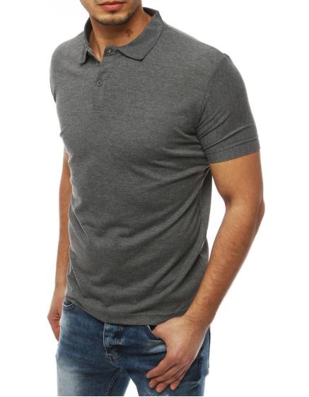 Pánska polokošeľa tmavo šedá PX0248