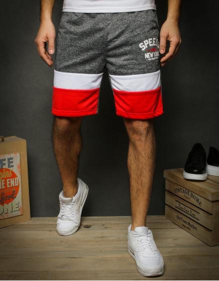 Pánské kraťasy šedé SX1139