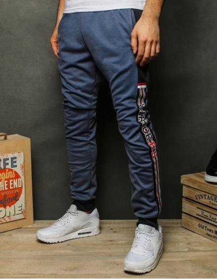 Férfi melegítőnadrág sötétkék UX2488