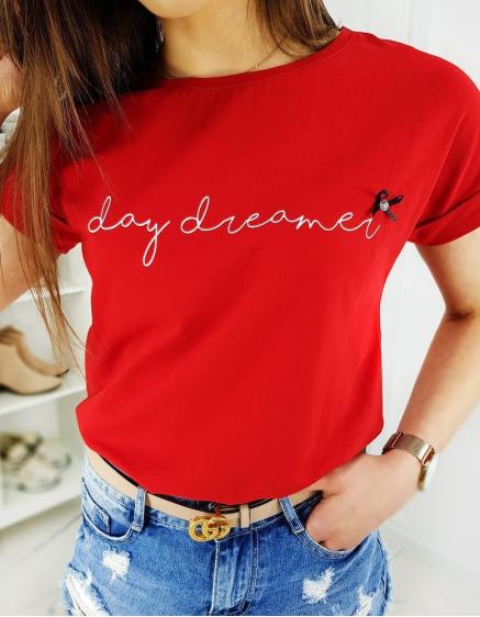 Dámske tričko DAY DREAMER červené