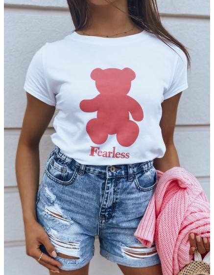 Dámské tričko FEARLESS bílá