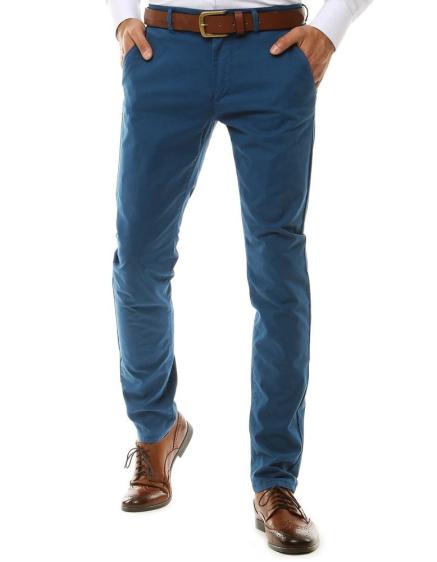 Pánské kalhoty chinos modré UX2575