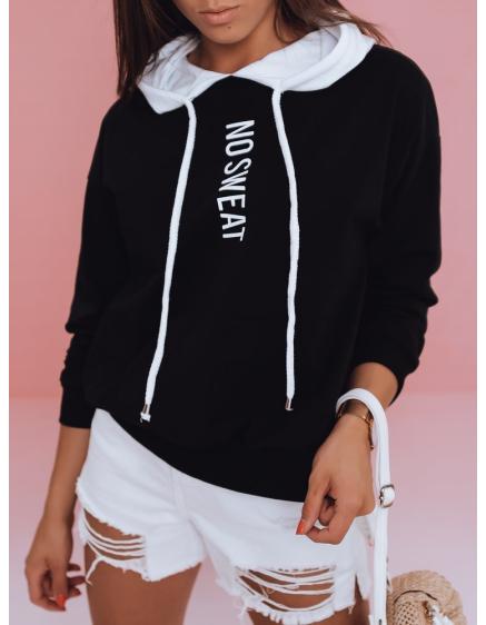 Dámska blúzka NO SWEAT čierna