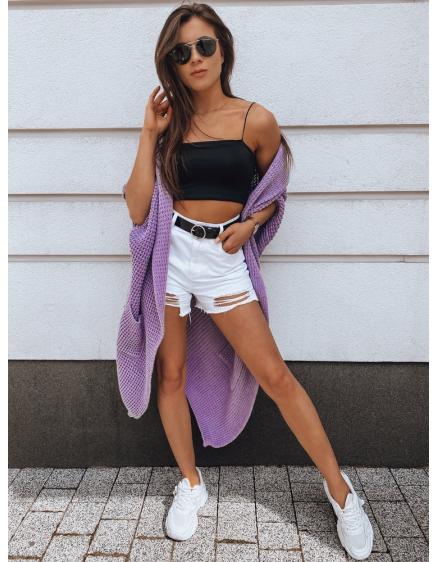 Női pulóver MOLLER lila