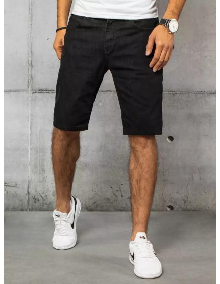 Pánské kraťasy riflové černé SX1274