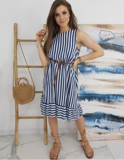 Dámske šaty NESTO tmavomodré