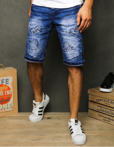 Pánska kraťasy jeansové modré SX1281