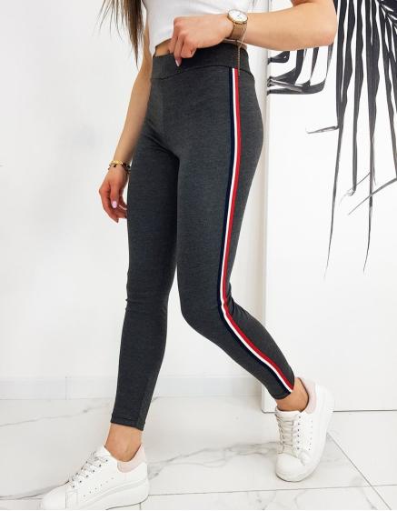 Női leggings DYNAMIC sötétszürke