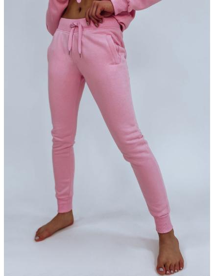 Dámske športové tepláky FITS ružová