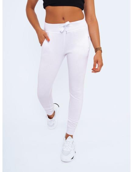 Dámske športové tepláky biela FITS