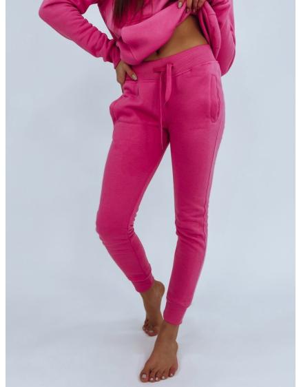 Dámske športové tepláky FITS ružová