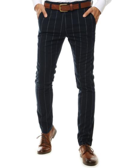 Pánske nohavice chinos tmavo modré UX2565