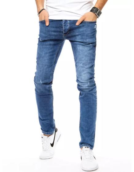 Pánské kalhoty riflové modré UX2604