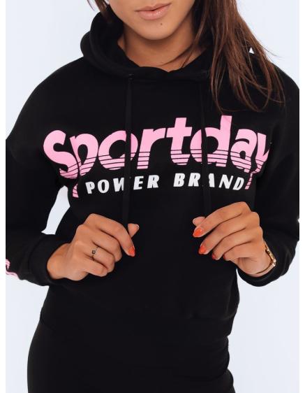 Női pulóver fekete SPORTDAY