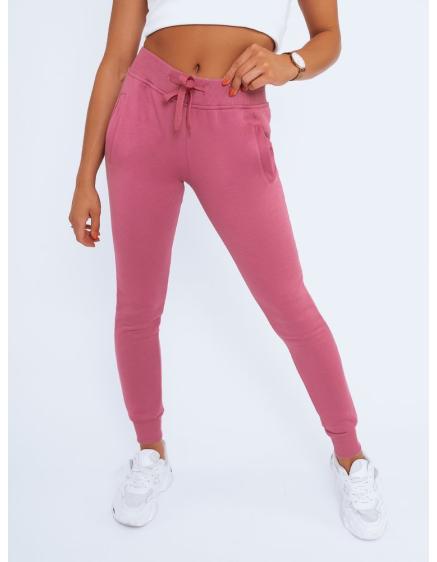Dámské sportovní tepláky růžová FITS 