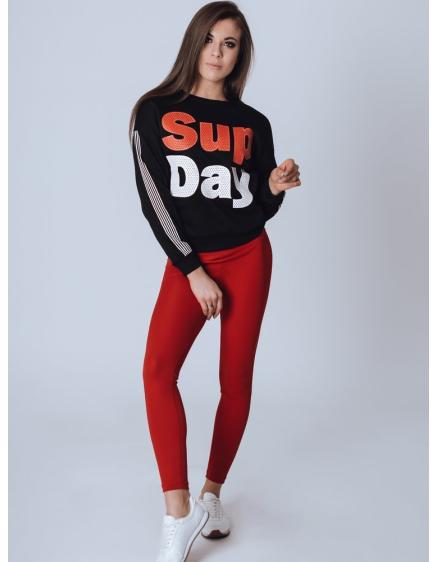 Női SUP DAY pulóver fekete