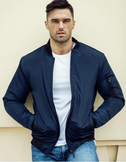 Férfi bomber dzseki sötétkék