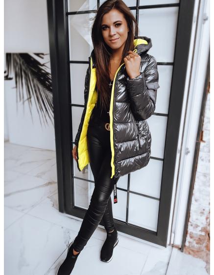 Dámska prešívaná bunda SAMANTHA tmavo šedá