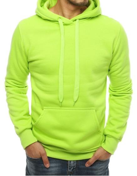 Pánska mikina s kapucňou zelená bx4683