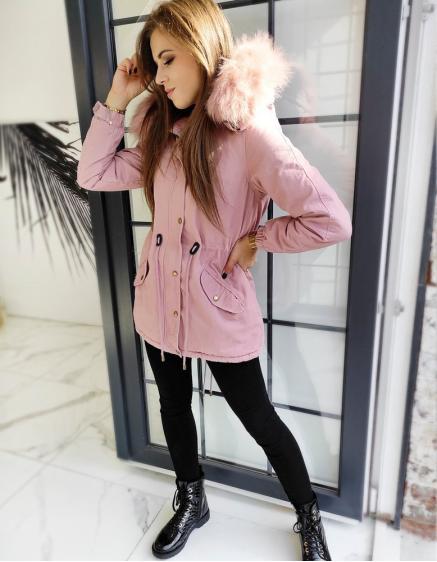 Dámska bunda parka SEVILLA pink