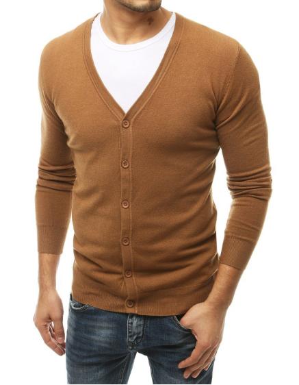 Pánský svetr s kamélií