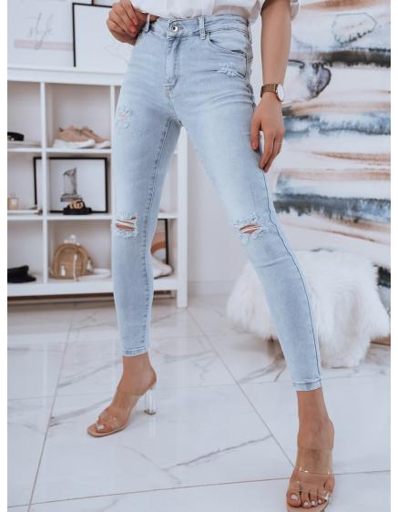 Dámske džínsy Skinny Fit SARA svetlo modrá