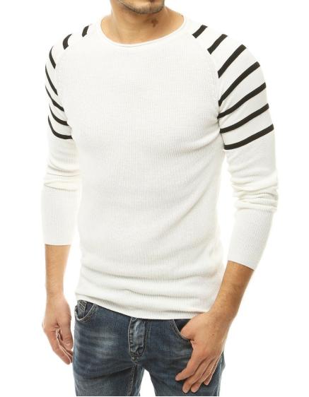 Férfi wrap pulóver ekrü