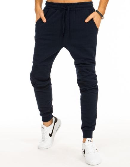 Pánské tepláky modré ux2869