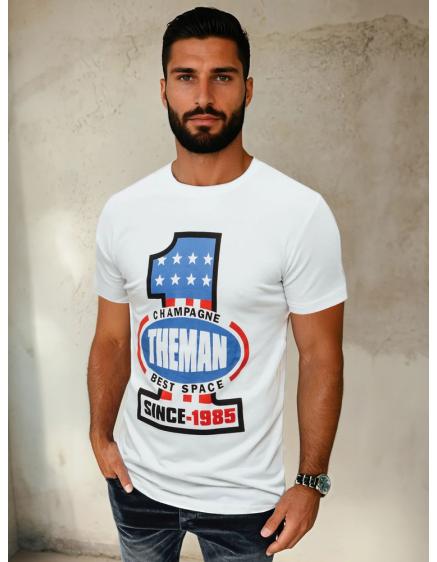 Pánské tričko ONE bílé rx4406