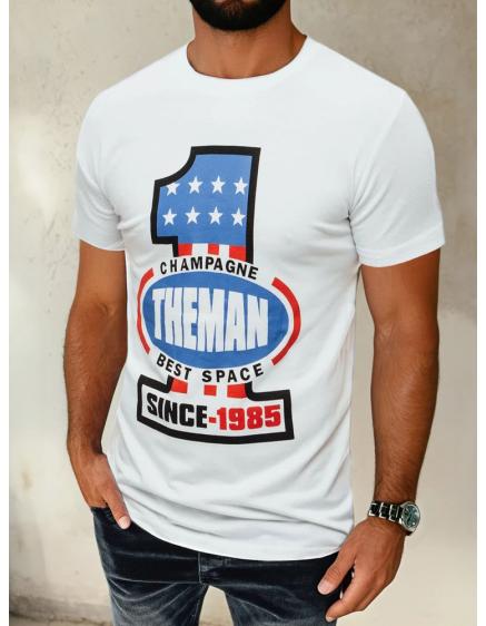 Pánské tričko ONE bílé rx4406