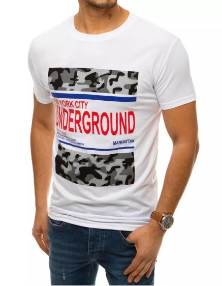 Férfi póló UNDERGROUND fehér rx4401