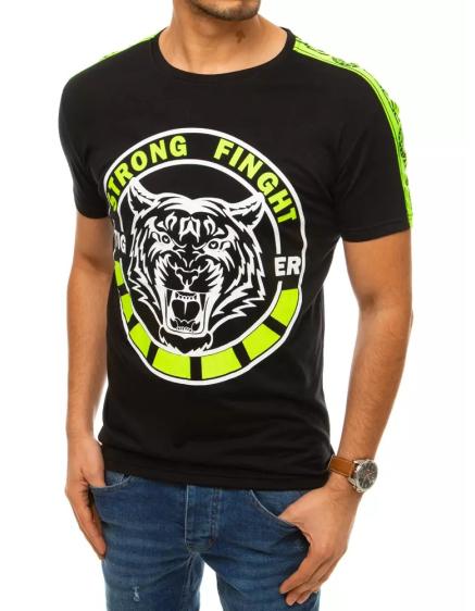 Pánske tričko čiernej TIGER