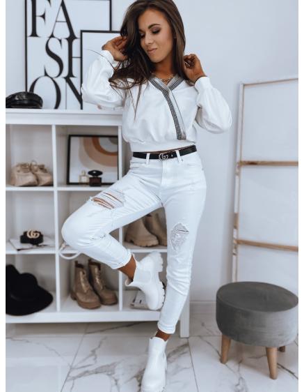 Női pulóver LARISSA ekrü színben