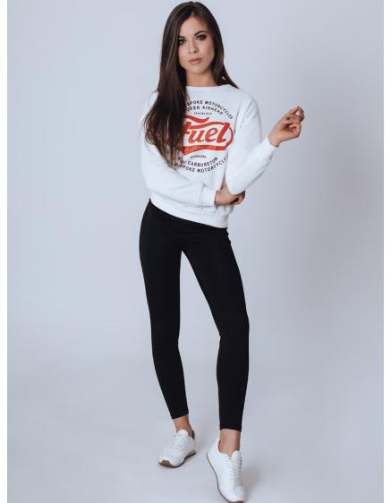 Női pulóver fehér FUEL