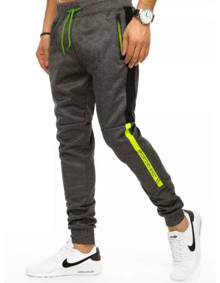 Pánské tepláky šedé LINE