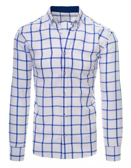 Férfi kéttónusú kockás ing