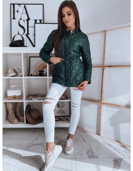 Dámský prošívaný kabát ONTARIO zelená 