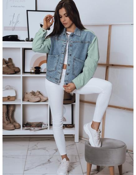 Dámská bunda džínová DEFINE modrá 