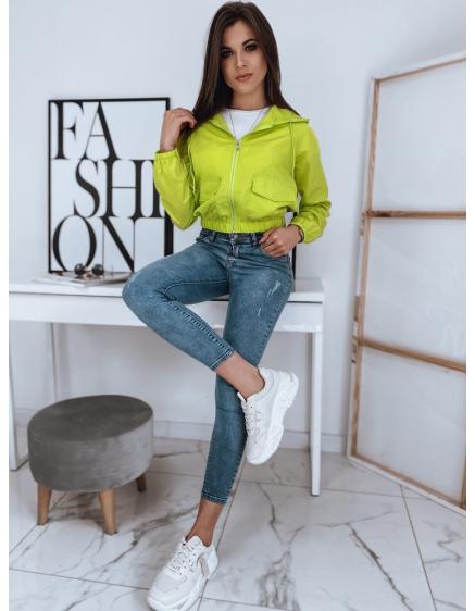 Dámská bomber přechodová bunda LAROSA zelená 