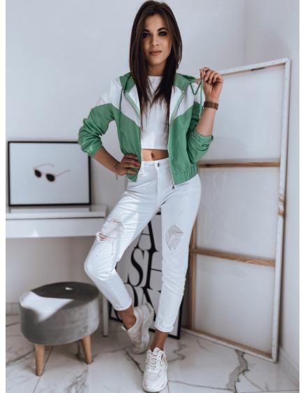 Női szél bomber dzseki MANDY zöld