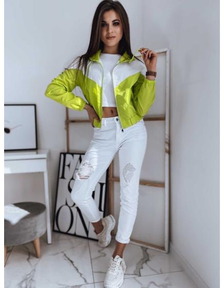 Női szél bomber dzseki MANDY világoszöld