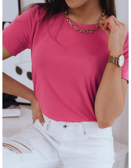 Dámské tričko bez potisku MAYLA červená