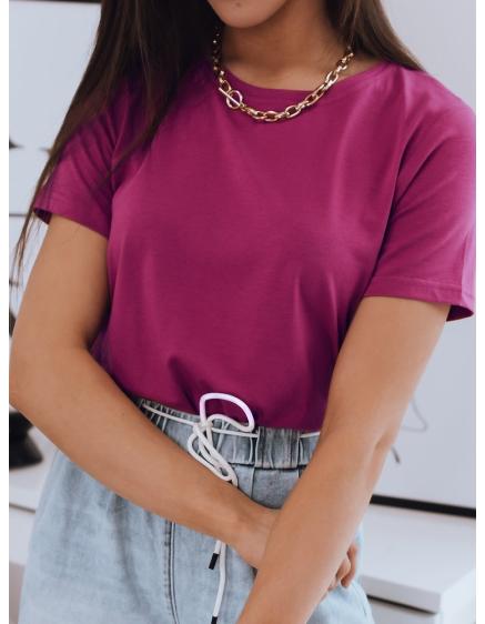 Női póló nyomtatás nélkül MAYLA pink