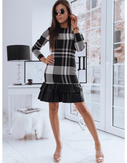 Dámské šaty se vzorem ALETA bílá