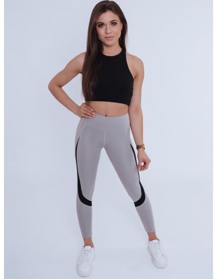 Dámske športové legíny LIZA šedá