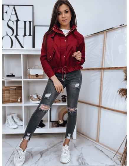 Női bomberdzseki SISI piros
